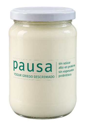 Yogur griego descremado Pausa