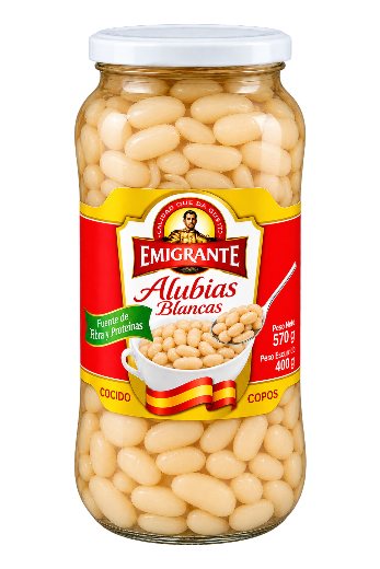 Alubias blancas Emigrante