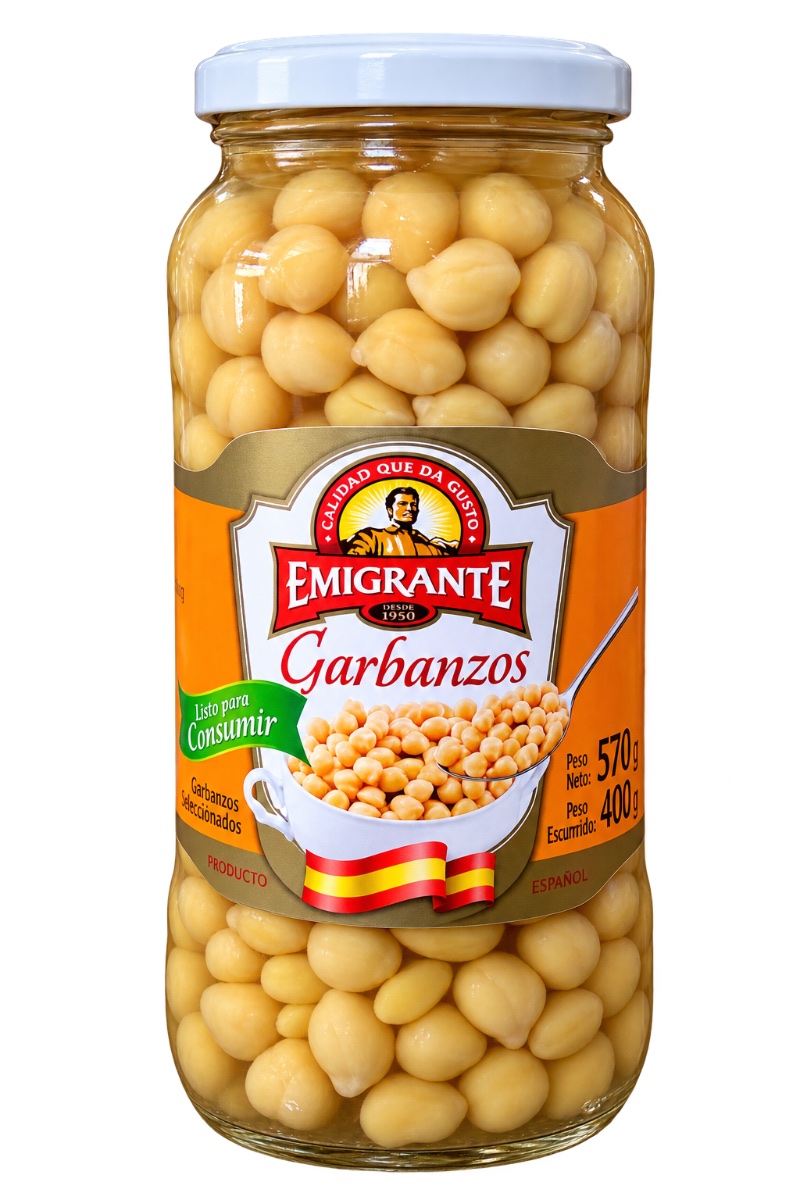 Garbanzo cocidos