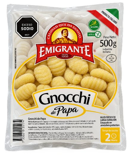 Gnocchis de papa El emigrante