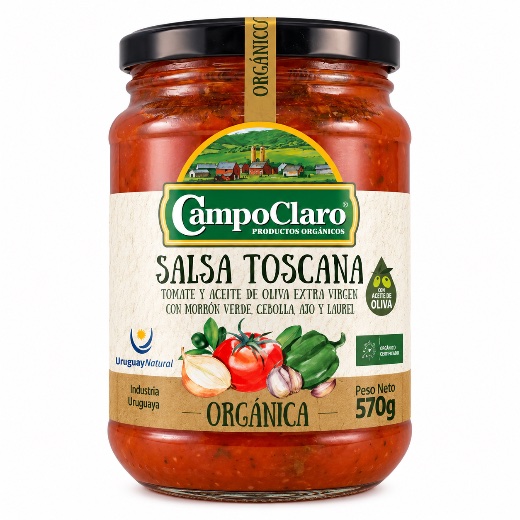 Salsa Toscana orgánica Campoclaro