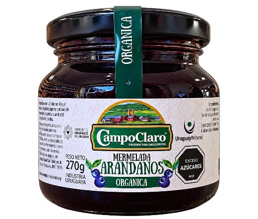 Mermelada de arandanos Campoclaro