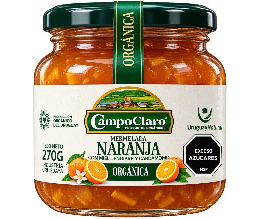 Mermelada naranja Campoclaro