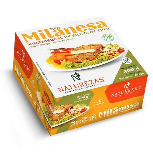 Milanesa multicereal de tofu Naturezas
