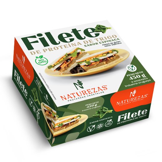 Filetes de trigo espinaca Naturezas