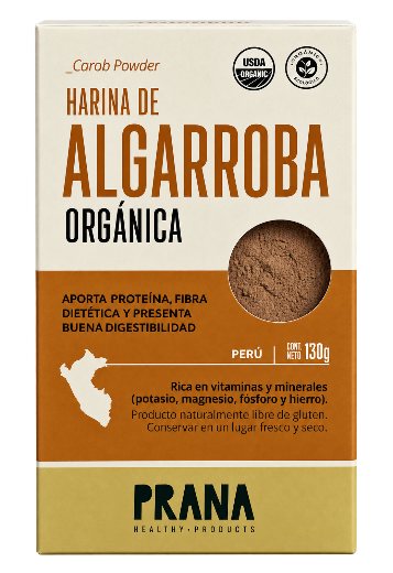 Harina de algarroba Prana
