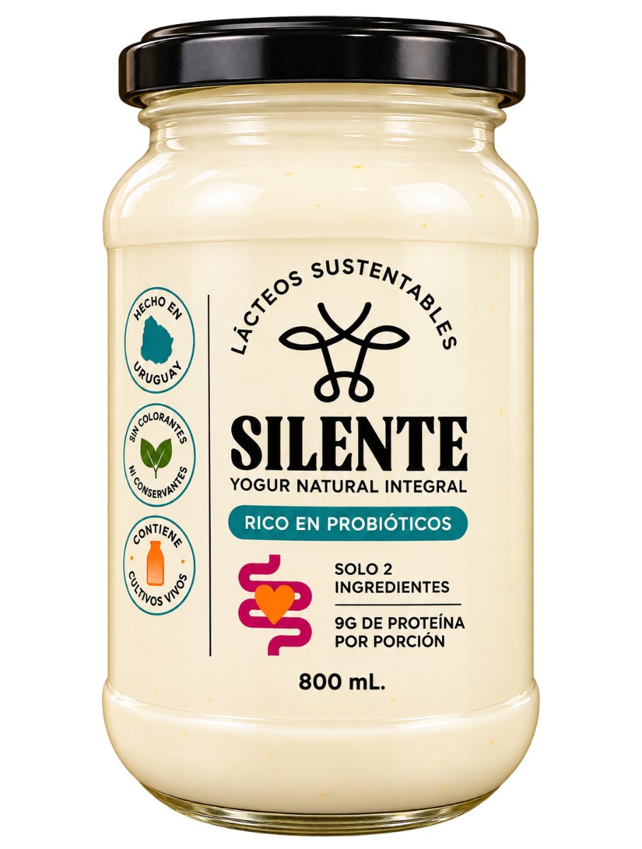 El silente yogurt natural