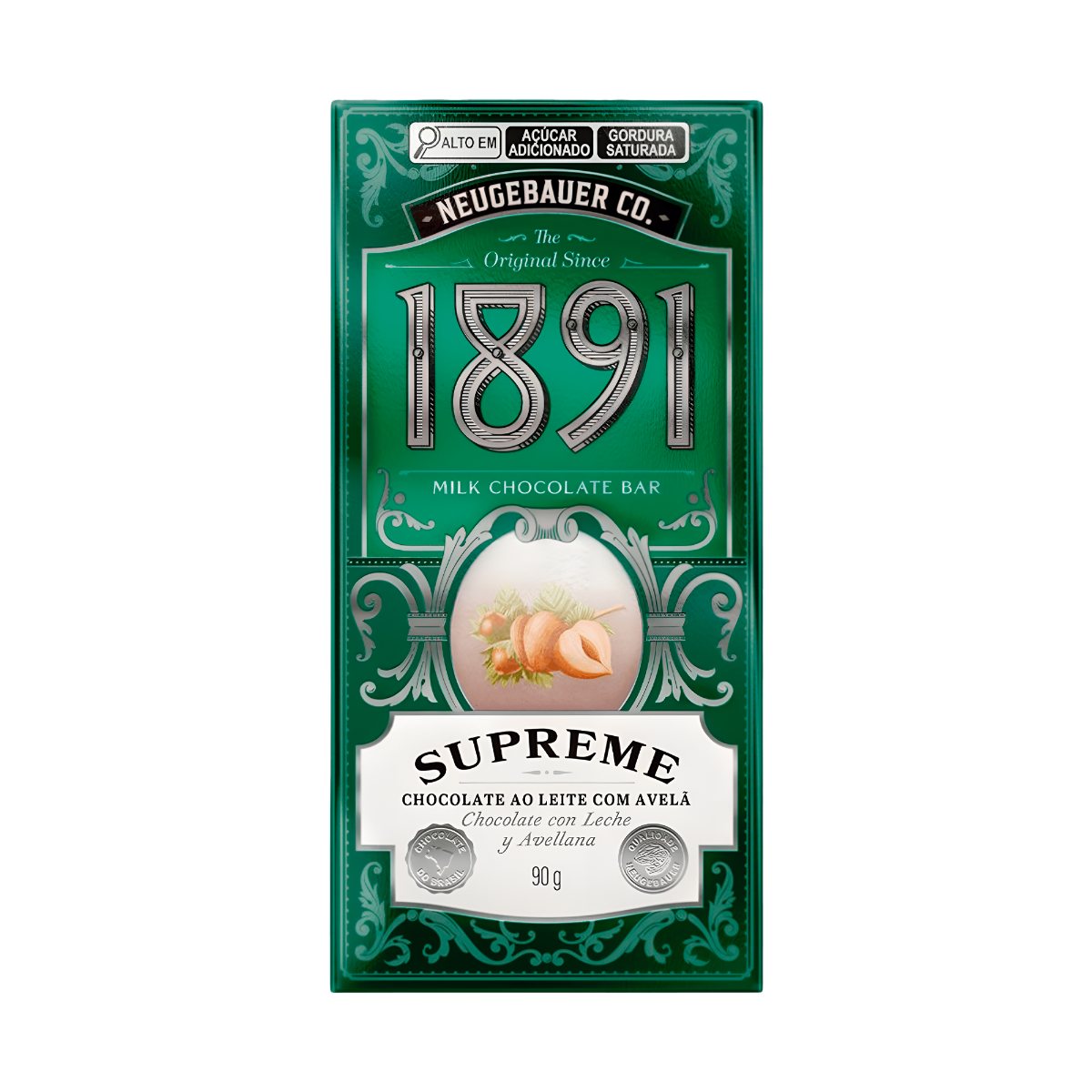 Tableta supreme con avellanas