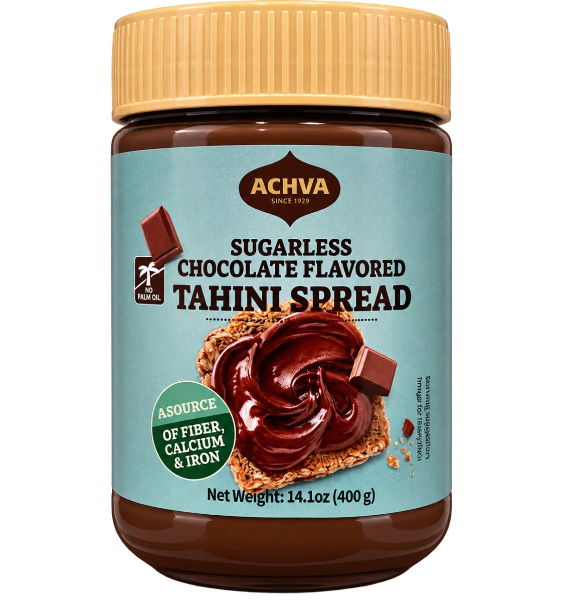 Tahini con chocolate