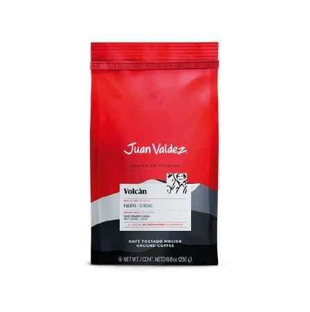 Cafe volcan Juan Valdez