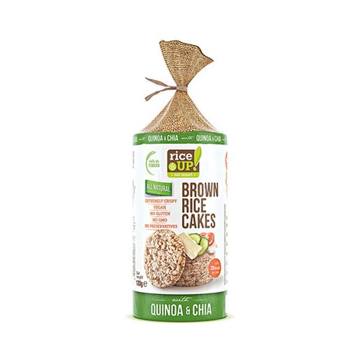 Galletas de arroz chia y quinoa Rice Up