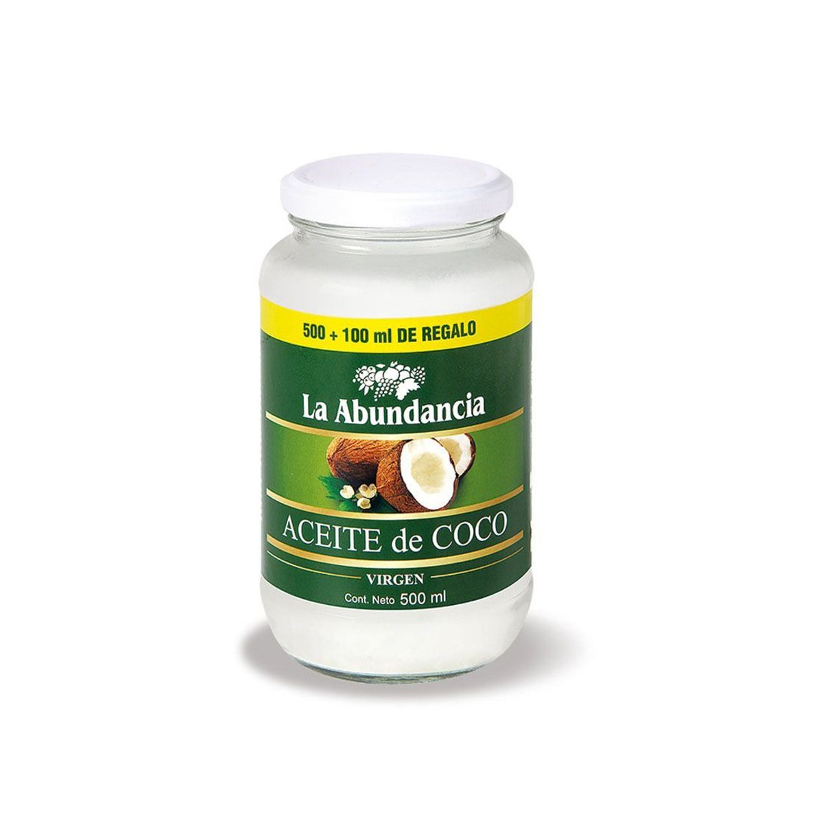 La abundancia aceite de coco 500 100