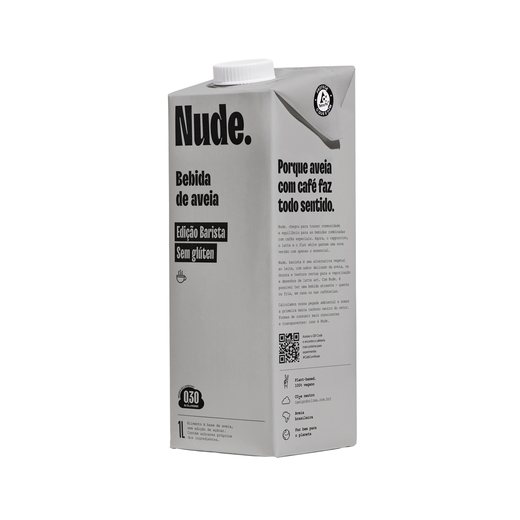 Leche de avena barista Nude
