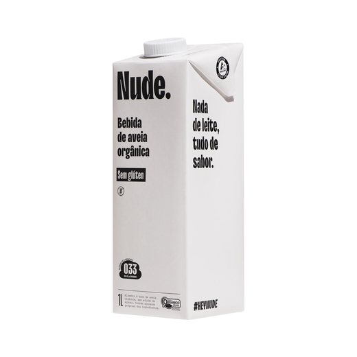 Leche de avena organica Nude