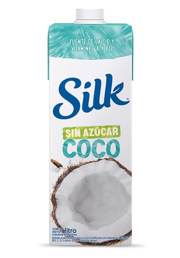 Leche de coco sin azucar Silk