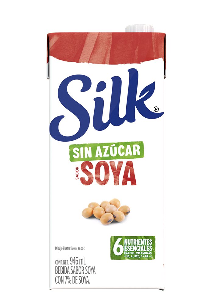 Leche de soya sin azucar