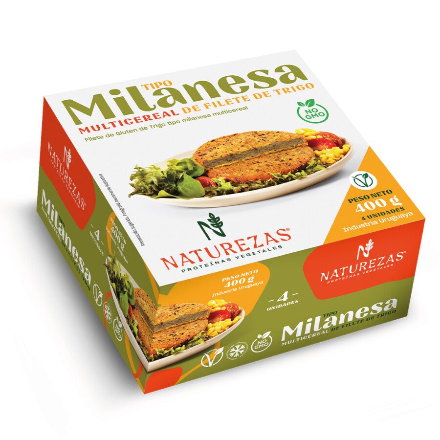 Milanesa multicereal de trigo
