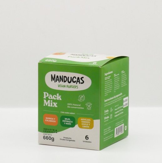 Pack mix rojo Manducas