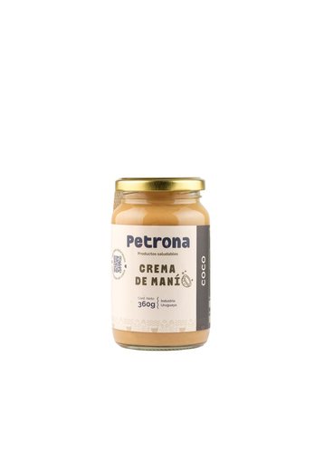 Petrona crema de mani coco