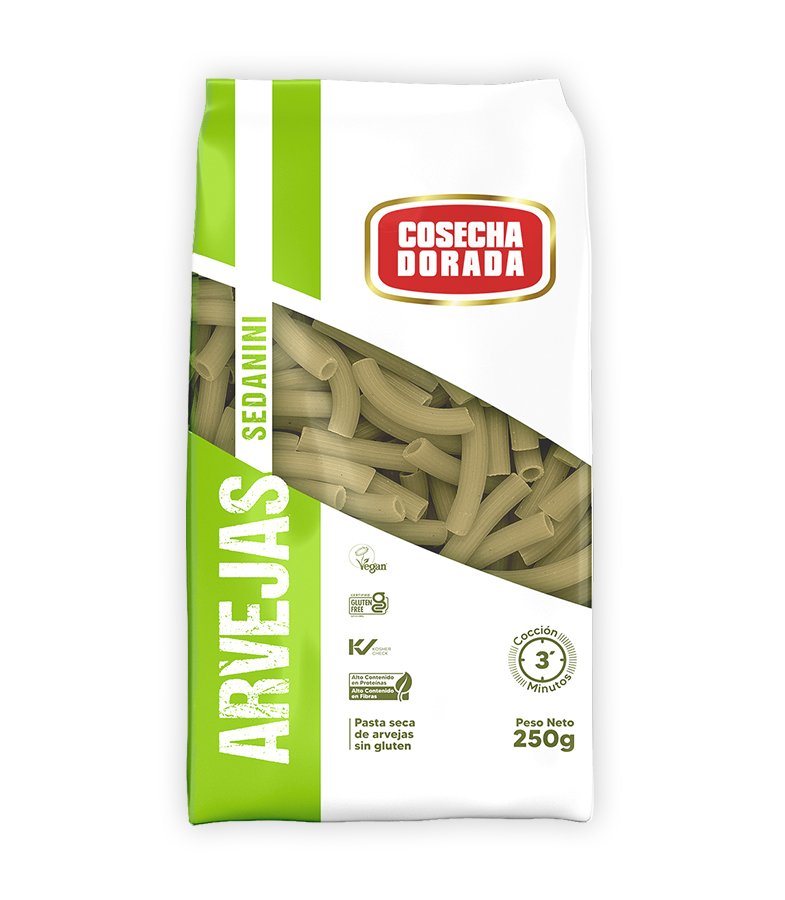 Sedanini de arvejas